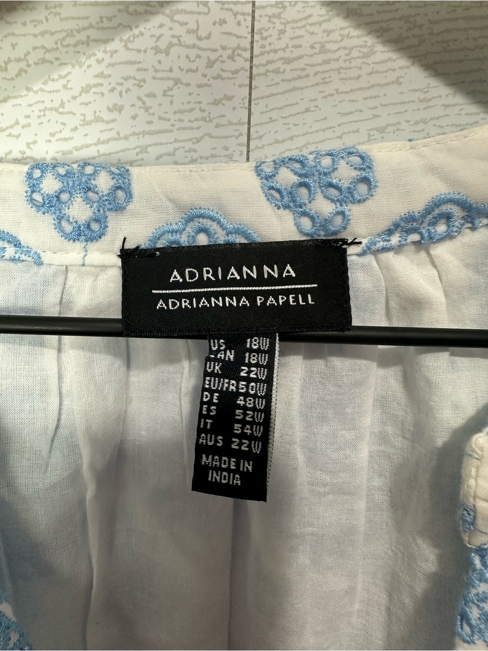 NWT Adrianna Papell Flounce Hem Short Dress 18W - Picture 7 of 13